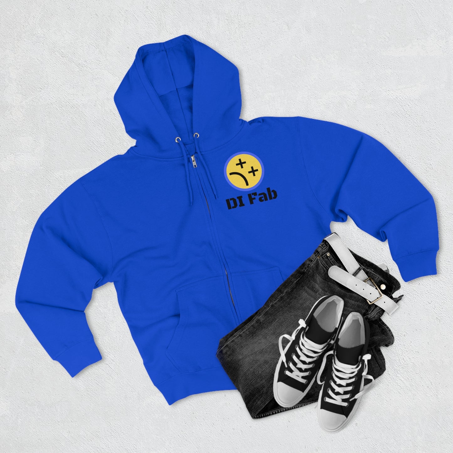 DI Fabrication Zip Hoodie - DI Fabrication