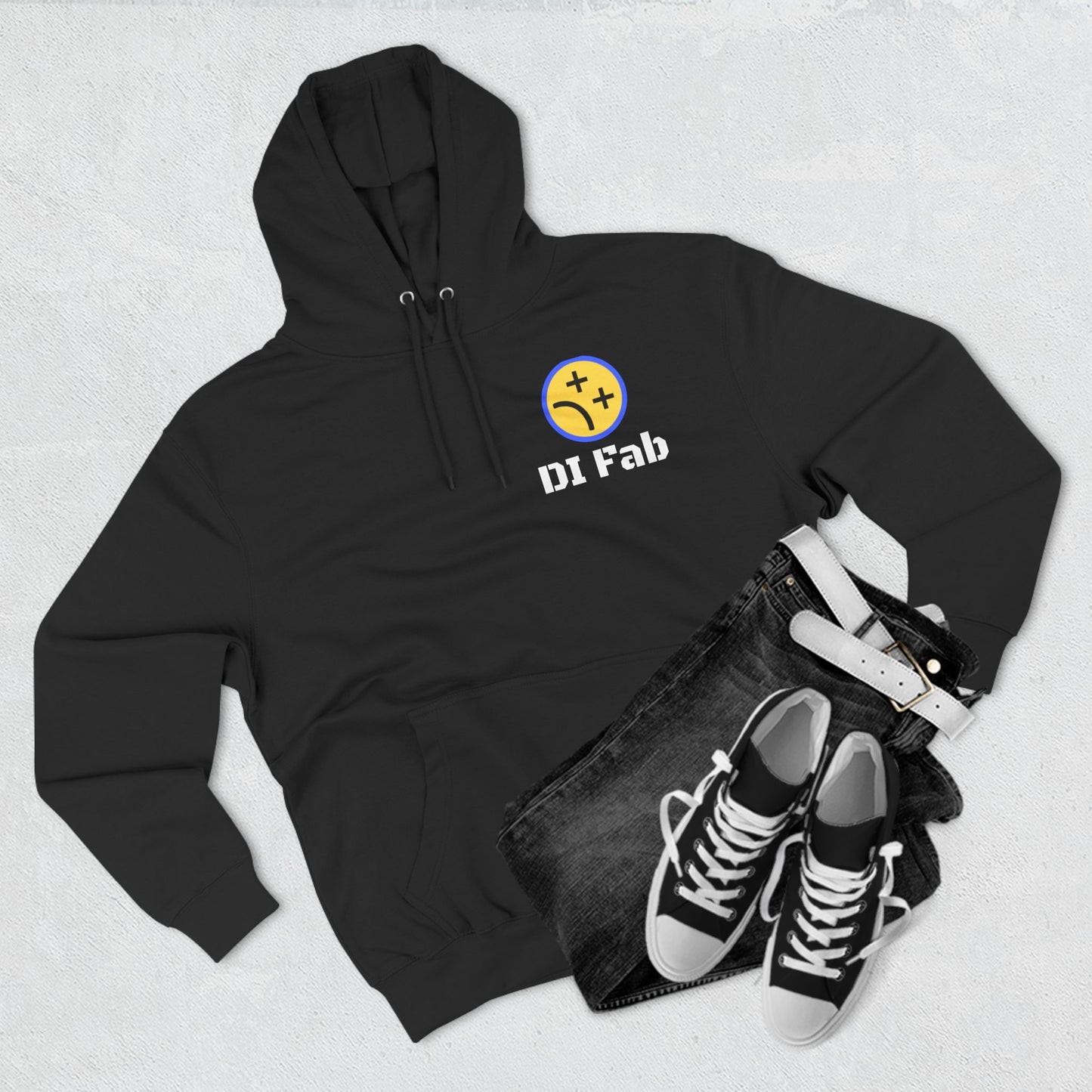 DI Fabrication Fleece Hoodie - DI Fabrication
