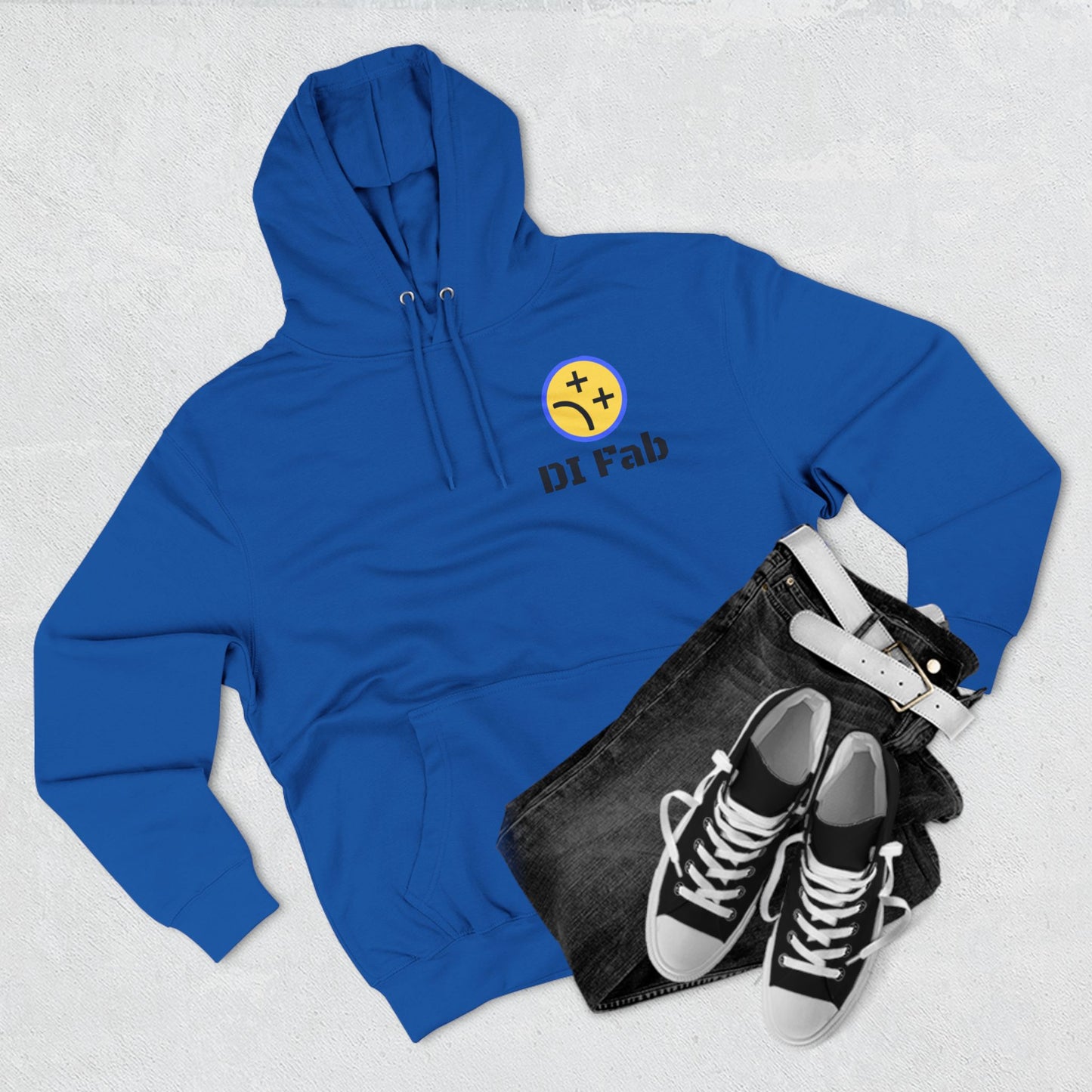 DI Fabrication Fleece Hoodie - DI Fabrication