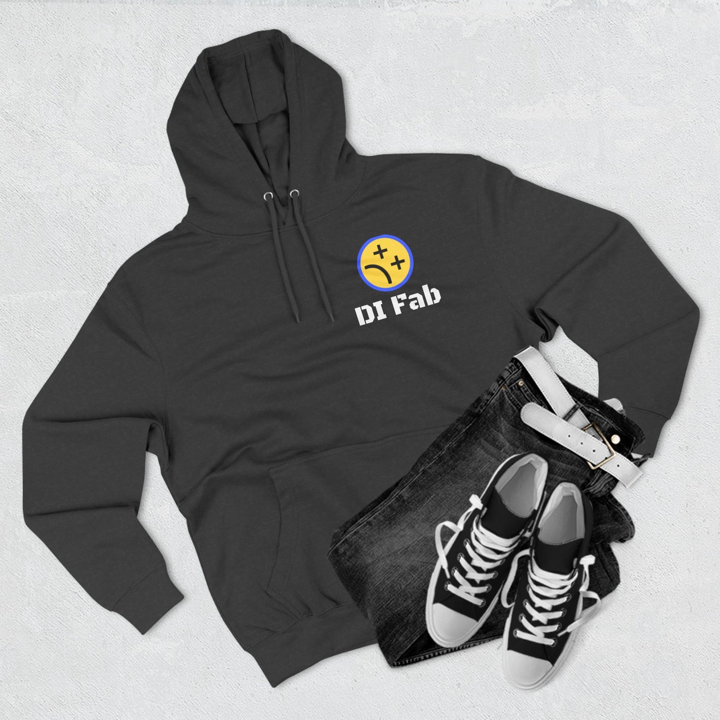 DI Fabrication Fleece Hoodie - DI Fabrication
