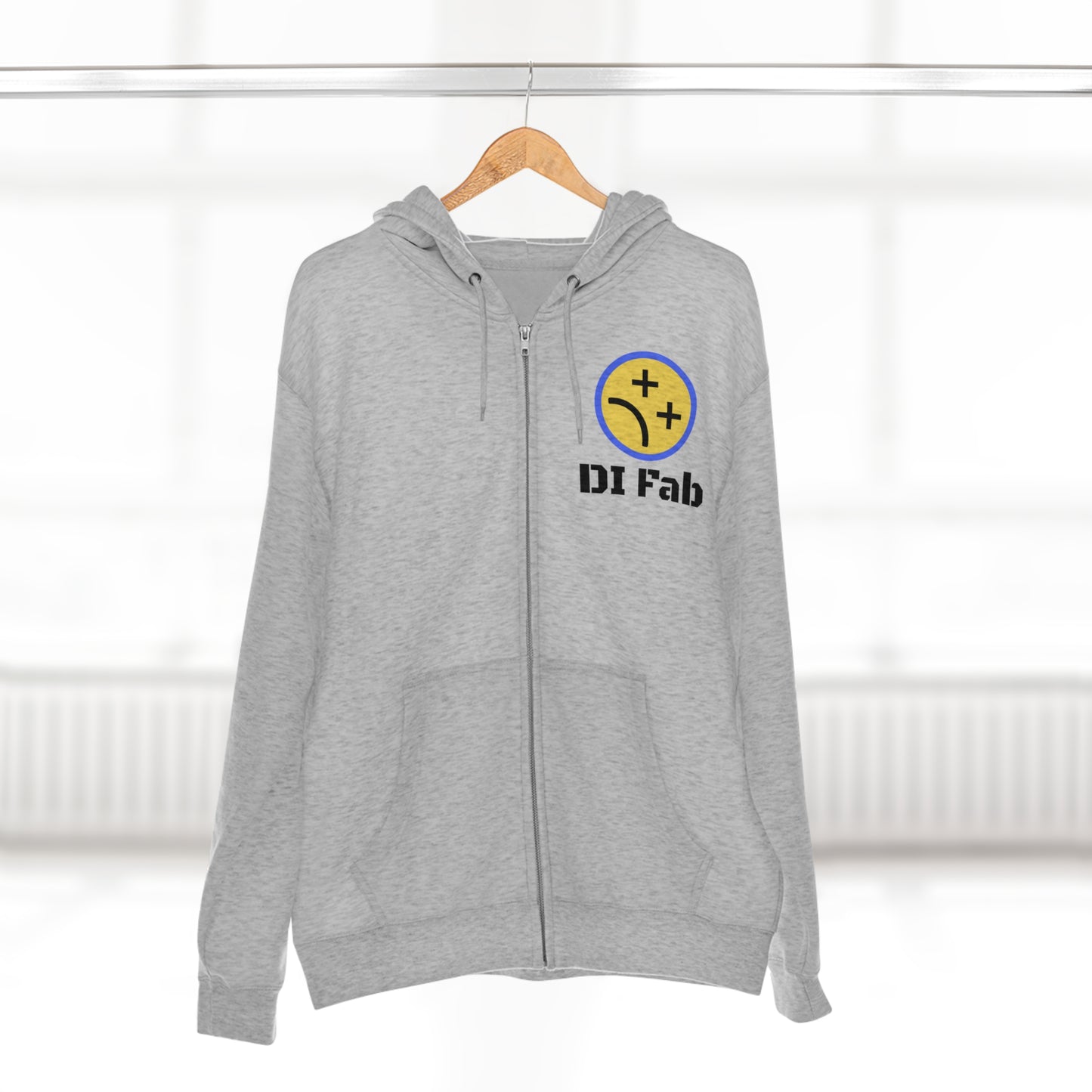 DI Fabrication Zip Hoodie - DI Fabrication