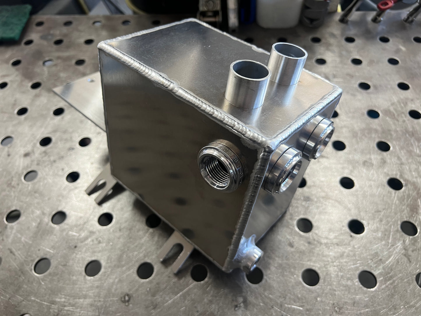 Evo 8/9 Modular Battery Relocation Catch Can-Front Fittings - DI Fabrication