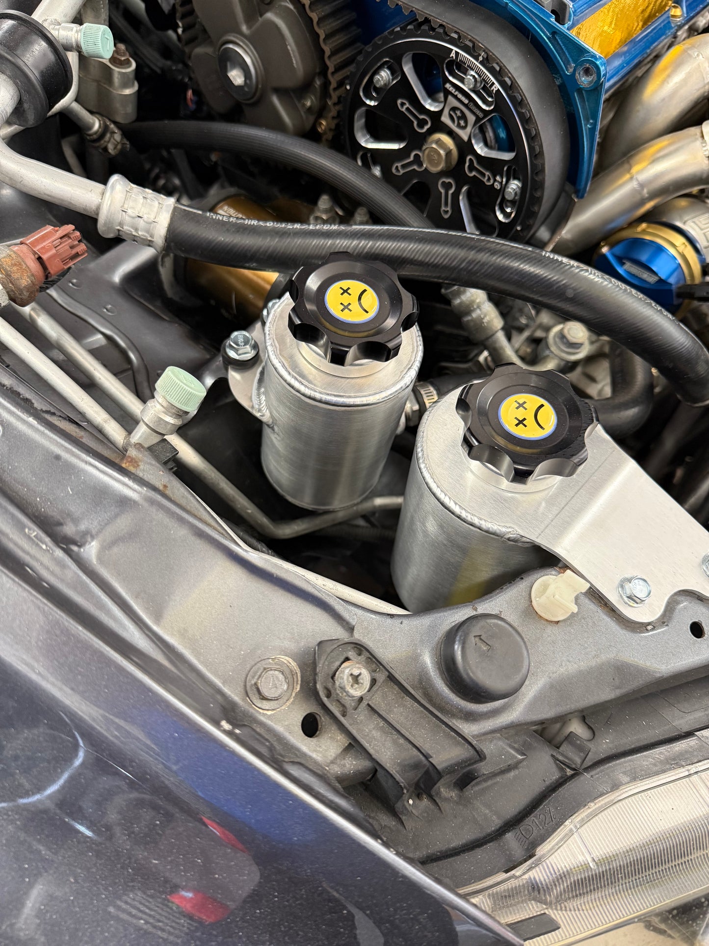 Evo 8/9 Modular Power Steering Reservoir - DI Fabrication
