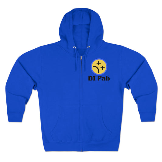 DI Fabrication Zip Hoodie