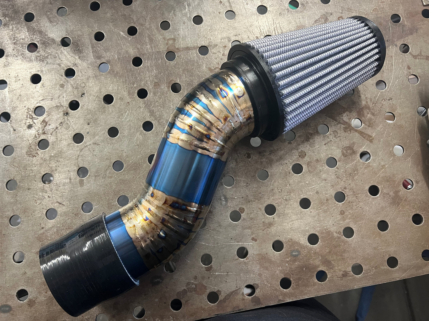 Titanium SD 3.5"/4" Intake - DI Fabrication