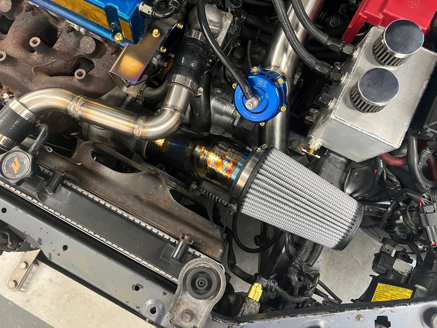 Titanium SD 3.5"/4" Intake - DI Fabrication